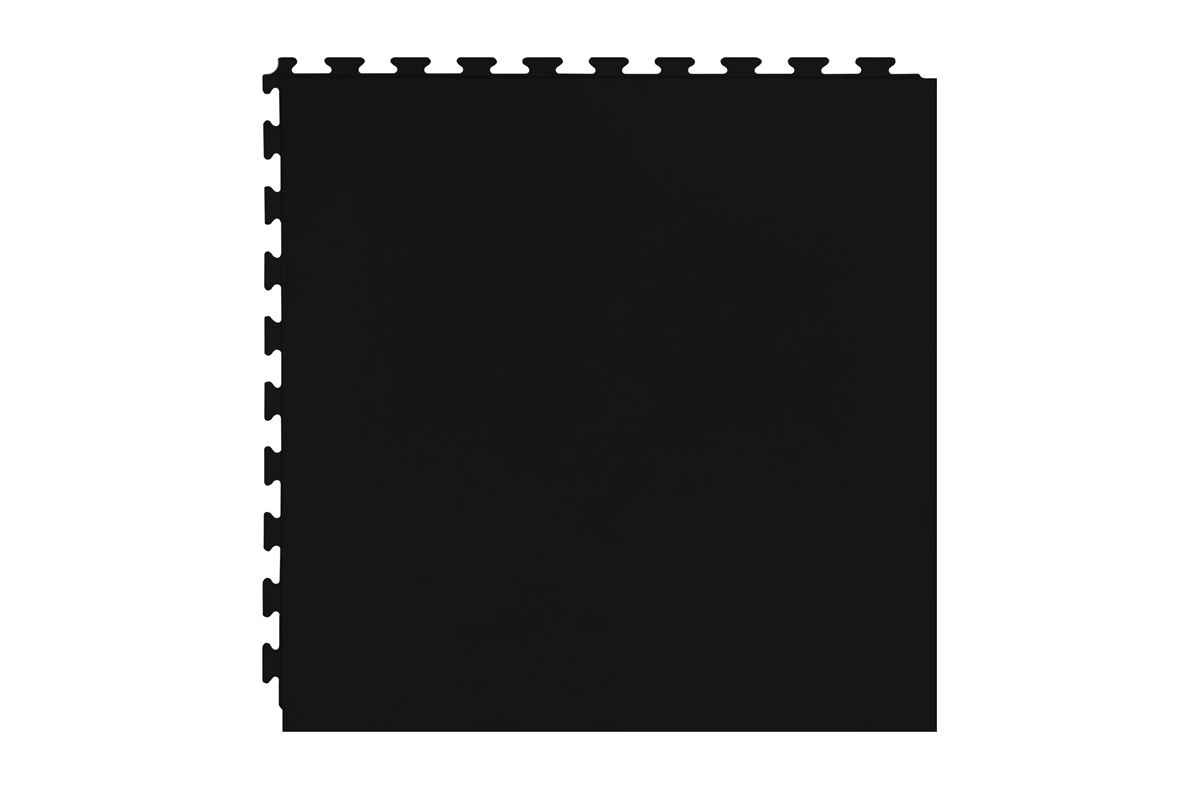 PVC Kliktegel Waterdicht Zwart