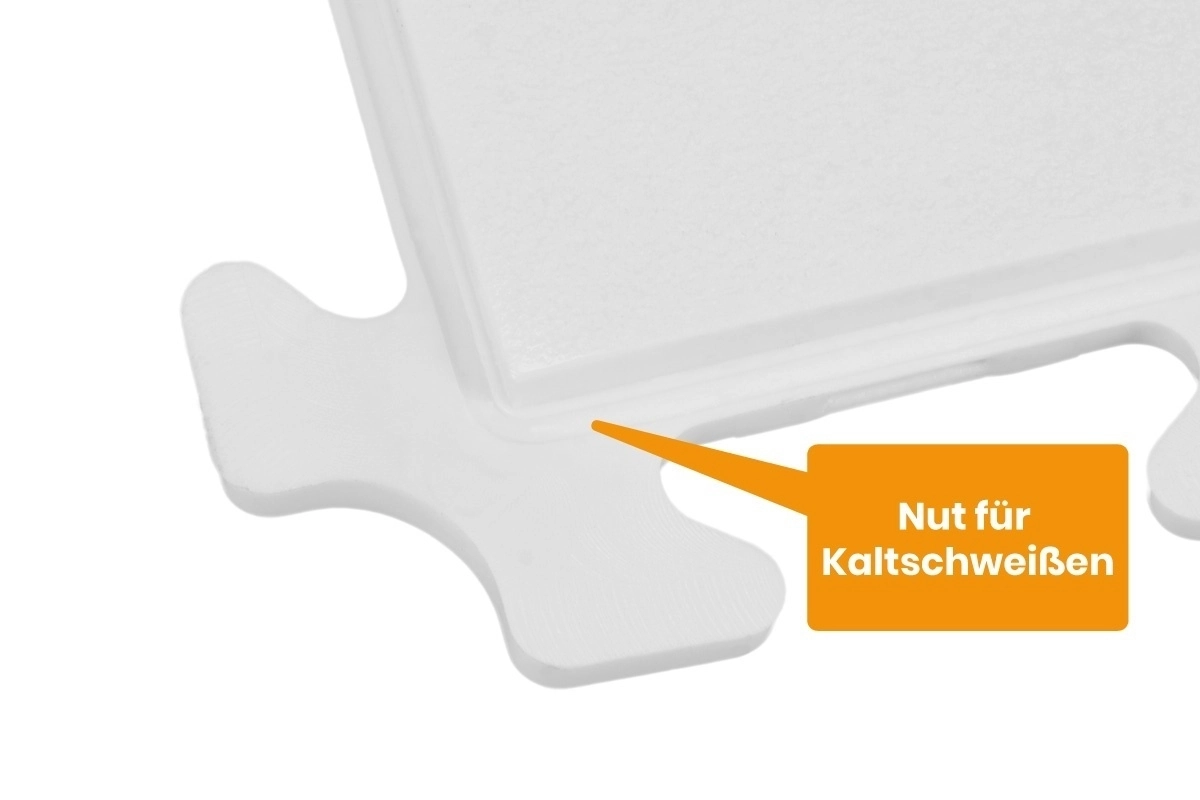 PVC Kliktegel Waterdicht Wit | &euro; 12,90